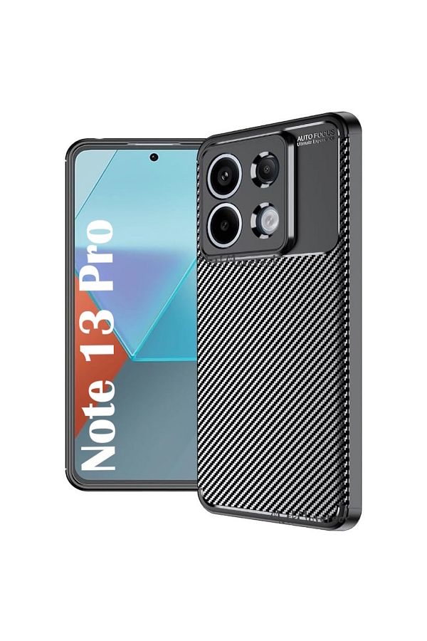 m.tk moveteck-حافظة هاتف Xiaomi Redmi Note 13 Pro 5G مع حماية للكاميرا ونمط كربوني لا يفقد اللون (لا يناسب موديل 4G) 1