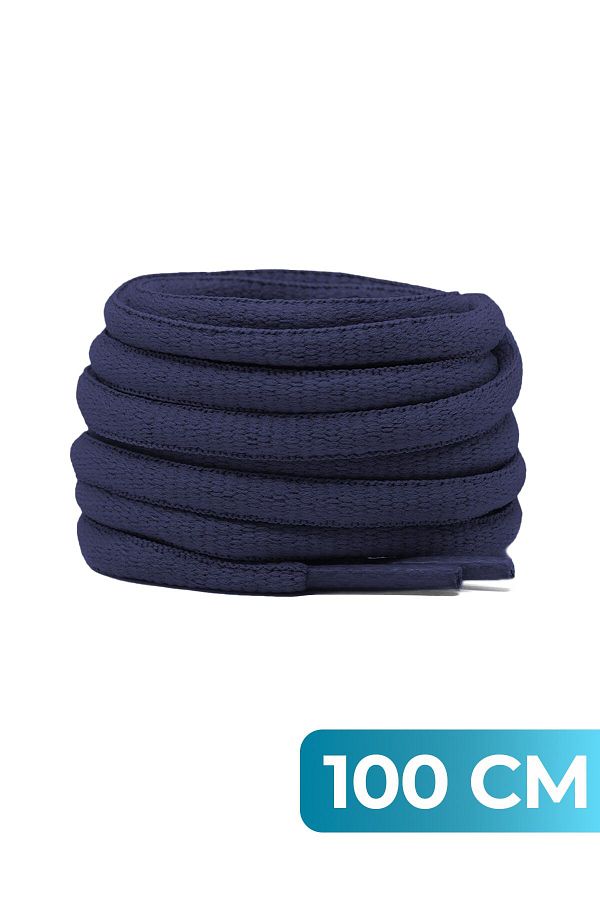 Navy blue athletic shoelaces clearance