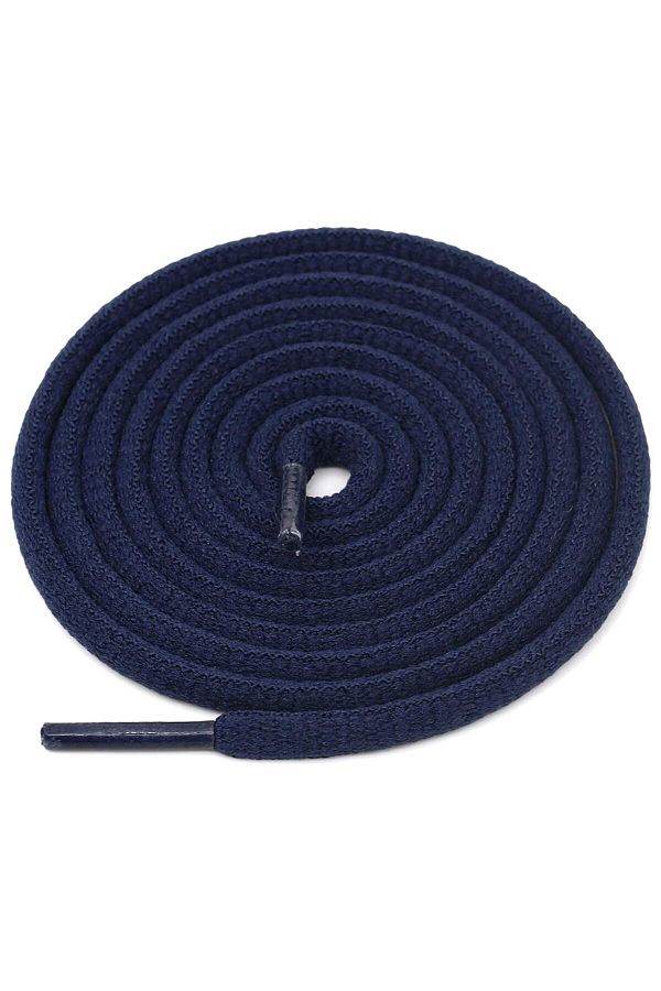 Navy blue oval shoelaces sale