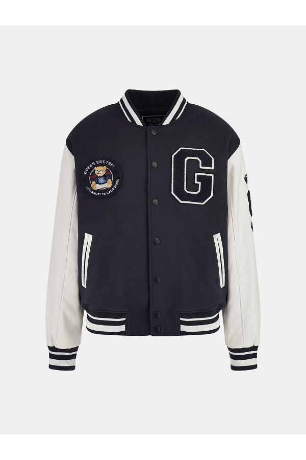 Guess BEAR VARSITY BOMBER JACKET Trendyol