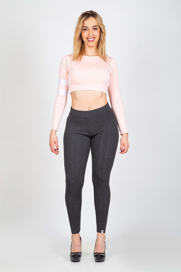 Wotto-Women's Anthracite Bamboo Tights 1