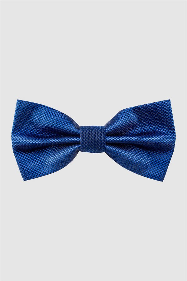 Tudors-Dobby Sax Blue Men's Bow Tie 1