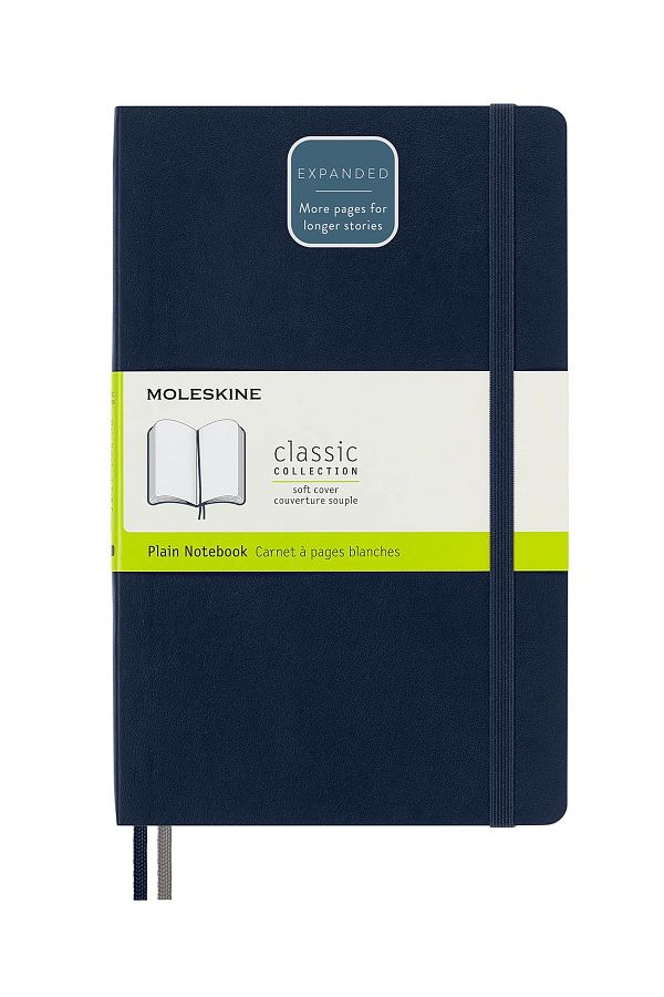 Moleskine-Expanded Collection Notebook Large 13x21cm Soft Cover Unlined 400 Sheets 1
