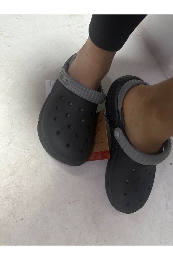 Ceyo WOMEN S BLACK COLOR Closed CROCS MODEL ORTHOPEDIC SOLE HOME HOSPITAL DOCTOR SLIPPERS TECH FOAM Trendyol