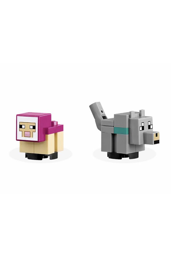 LEGO Minecraft Baby Mobs Wolf and Sheep Figures Trendyol