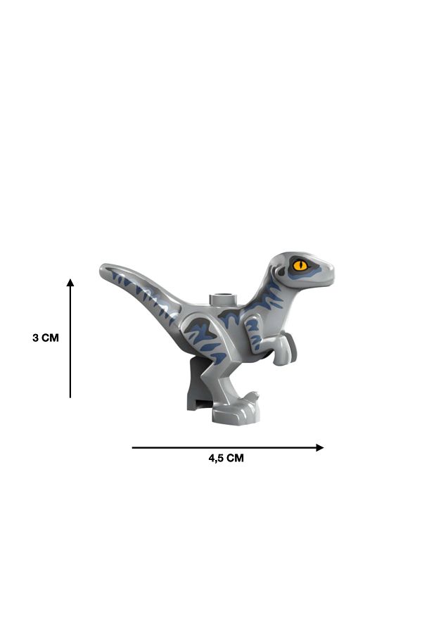 LEGO-Jurassic World - Small Velociraptor - Dinosaur Original Minifigure 1