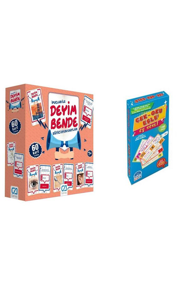 Martı Yayınları-My Deim is Me and Check-Pourse and Spouse Voice 2 Box Game in 1 1