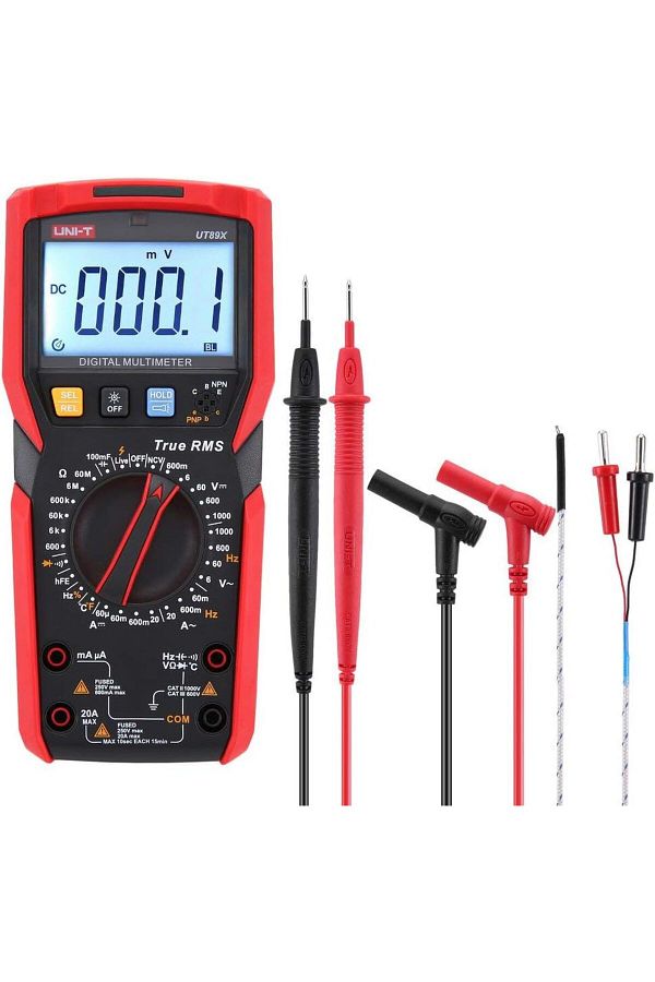 Unit-Unı-T Ut 89X مقياس رقمي متعدد الوظائف متعدد الوظائف 1
