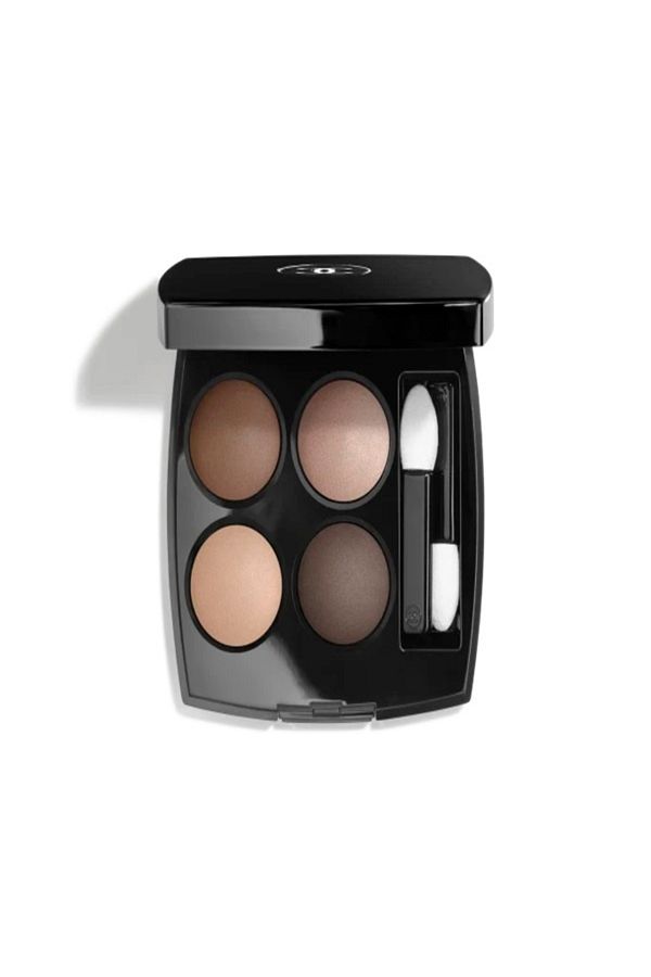 Chanel-LES 4 OMBRES - Intense Pigmented Matte Satin Eyeshadow Palette, Pearlescent and Metallic Tone 1