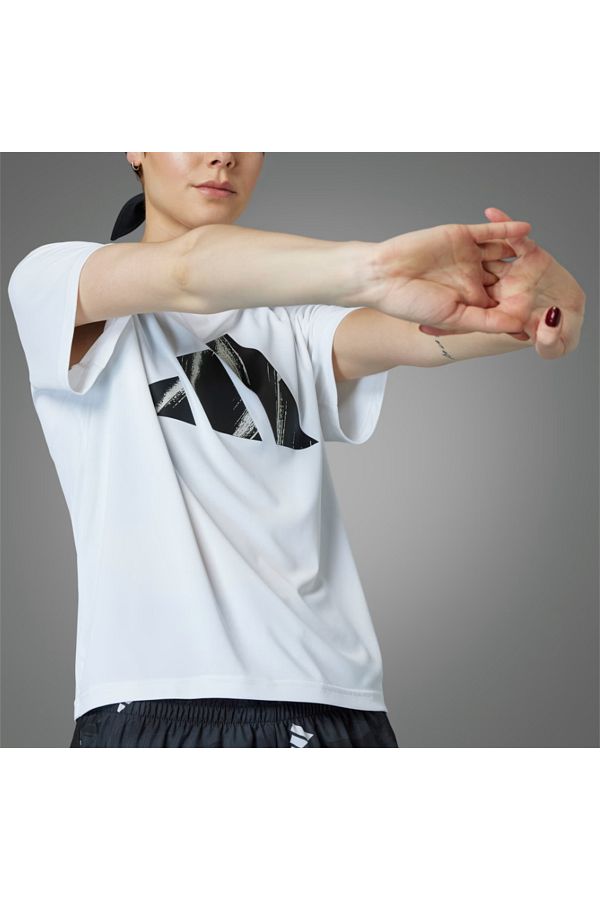 adidas T Shirt White A Form Fit Trendyol
