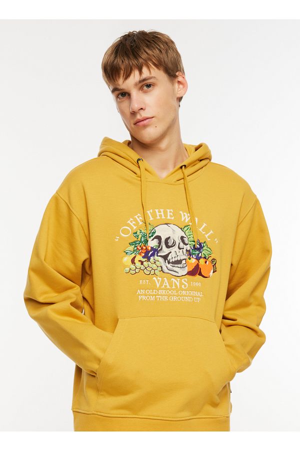 Vans Yellow Men s Round Neck Sweatshirt VN0006EFG4O1 FROM THE GROUND UP
