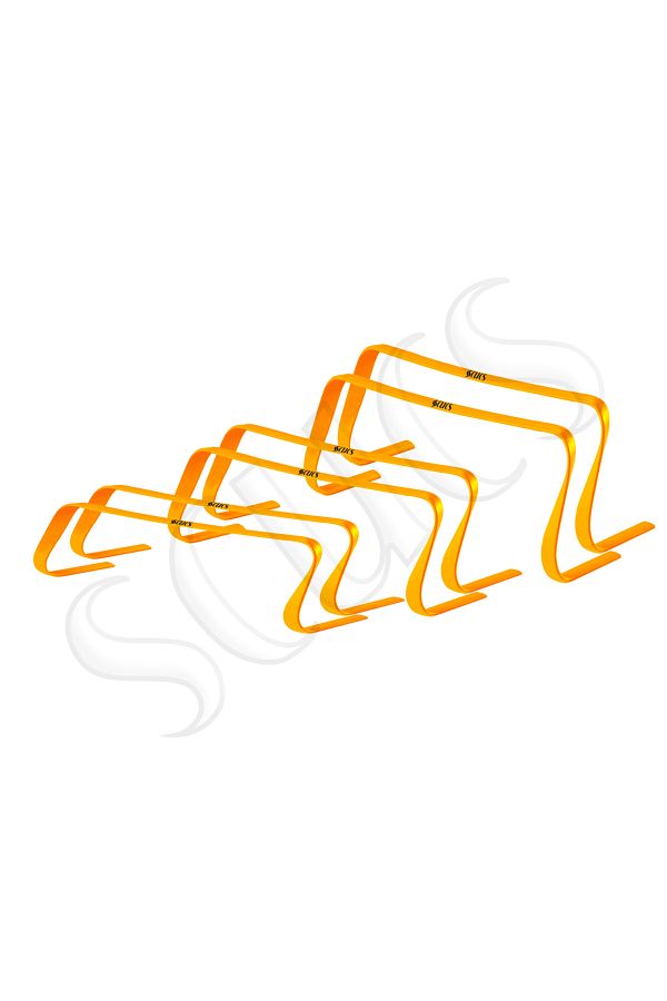 SCUCS-ZIPPING BANGER ONE PIECE FLEXIBLE (15-22,5-30CM) ORANGE SET OF 6 1