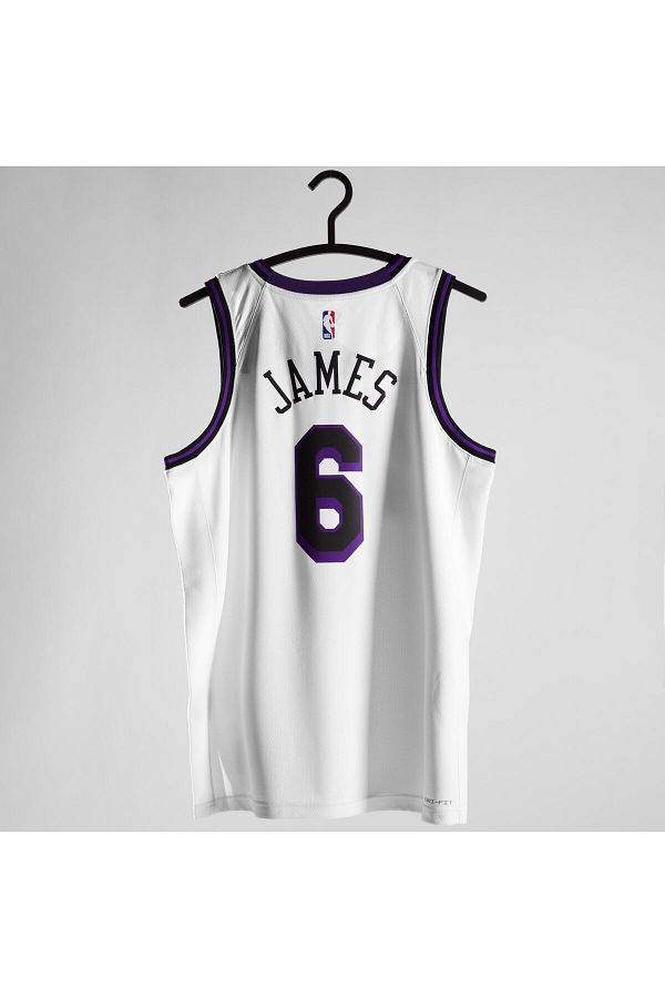 Nike NBA Los Angeles Lakers LeBron James City Edition Swingman Trendyol