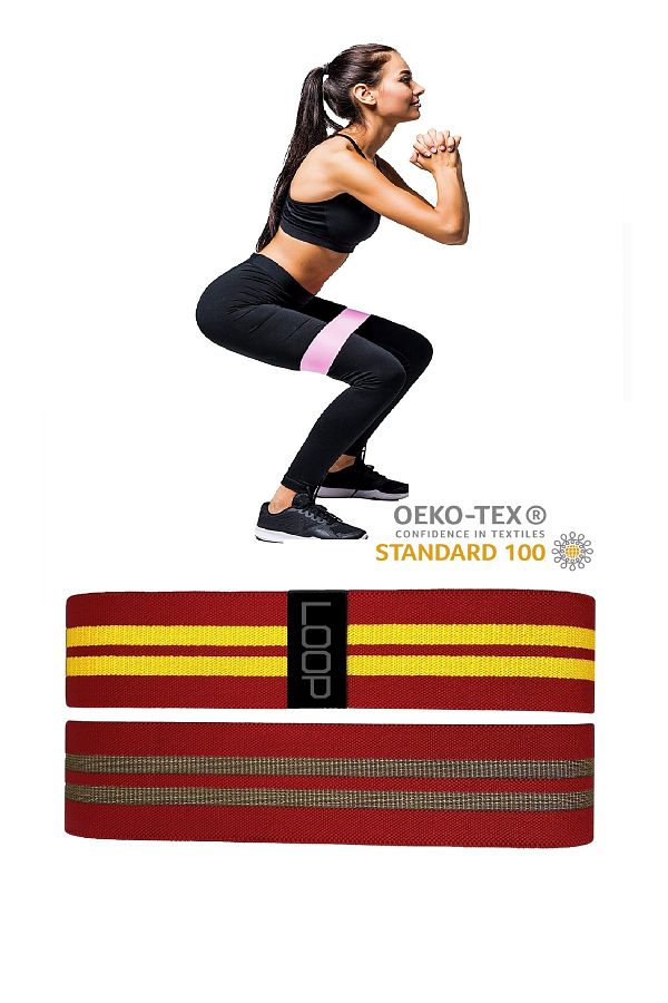 SRP LOOP-RESISTANCE BAND SQUAT ELASTIC EXERCISE BAND 1