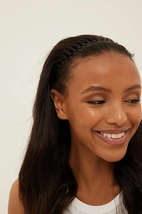 New Obsessions Zigzag Accordion Hair Band Circle Flexible Comb