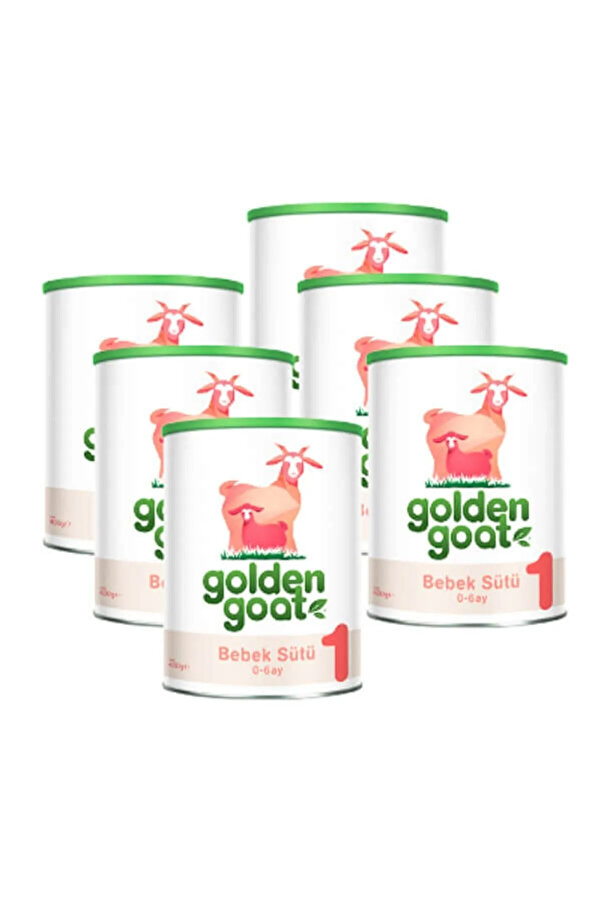 Golden Goat Keçi Sütlü 1 Numara 400 GR 0-6 Ay 6`lı Avantaj Paketi (2400GR)