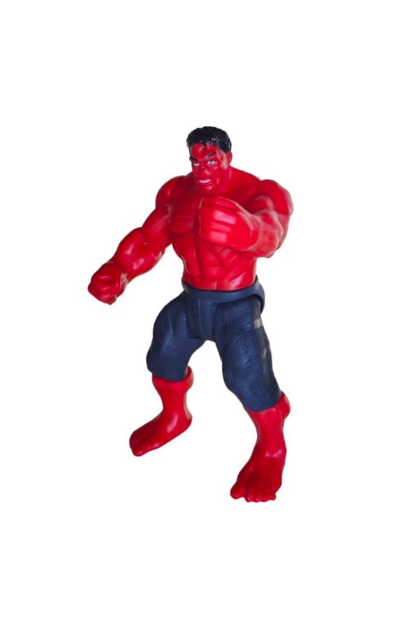 ETHEM-Toy Red Hulk Single Figure 2158-1 1