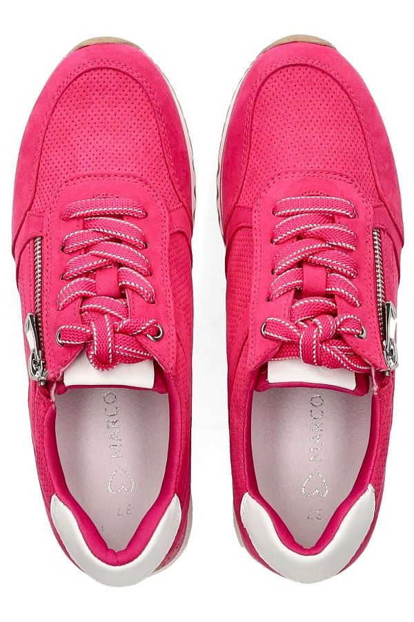 Marco Tozzi Sneaker Rosa Flacher Absatz Trendyol