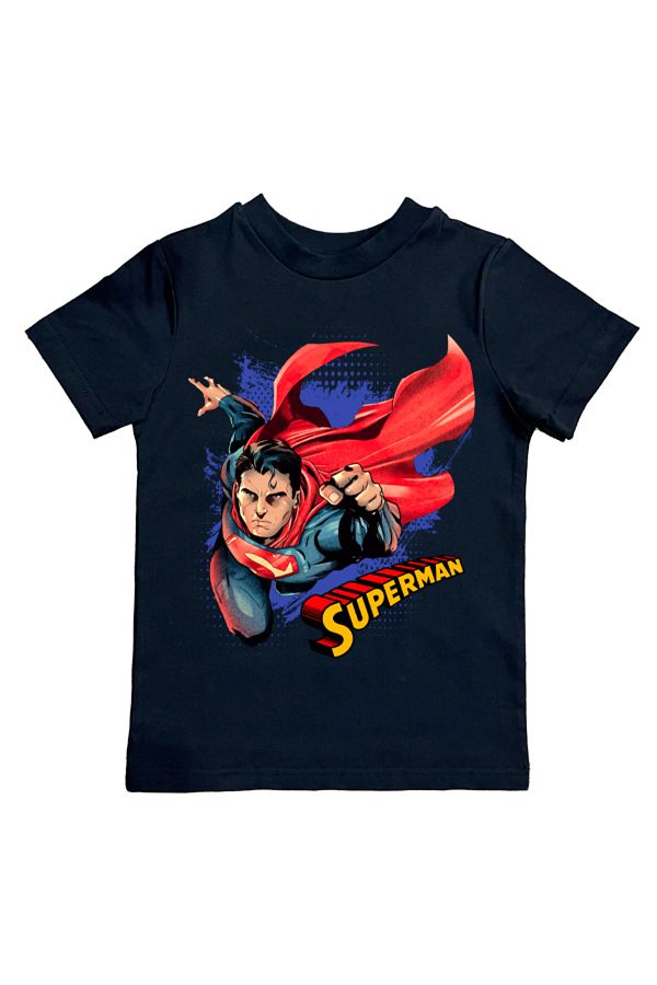 Superman t shirt kids best sale