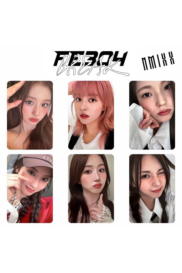 Kpop Dünyasi-NMIXX '' Fe3O4: BREAK '' Blood Έκδ. Σετ υπολογιστή 2 1
