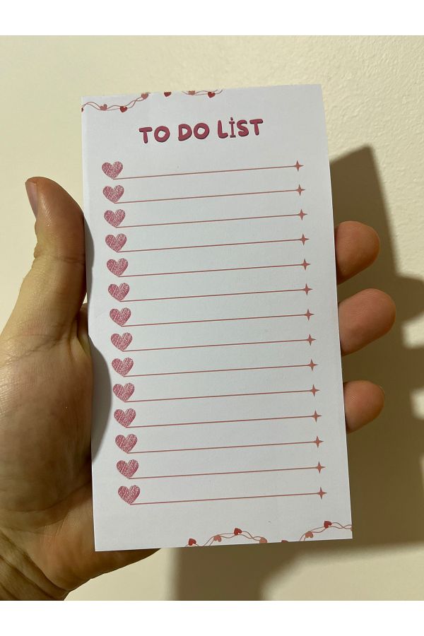 Cuppy Box-To Do List Pull and Pull 30 Sheets 1