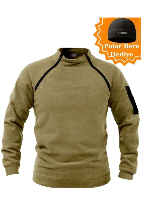GENIUS STORE-Shop Polar Outdoor Zippered Kombat Tactical Pocket Polar für Herren 1