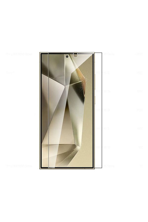 NANOSPACE-Compatible With Samsung Galaxy S24 Ultra Nano Matte Fingerprint Dropback Flexible Glass Screen Protector 1