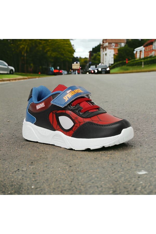 D SNEY spiderman licensed boy s sports shoes light and flexible Trendyol