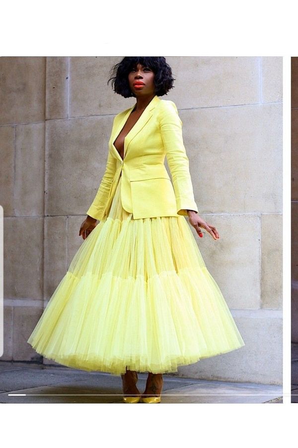 Womens tulle skirt yellow new arrivals