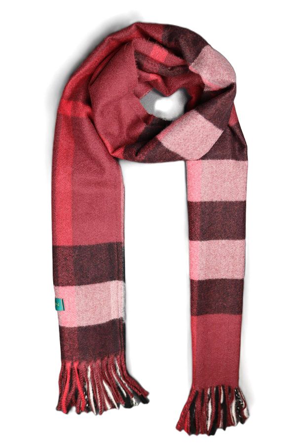 Burberry claret scarf new arrivals