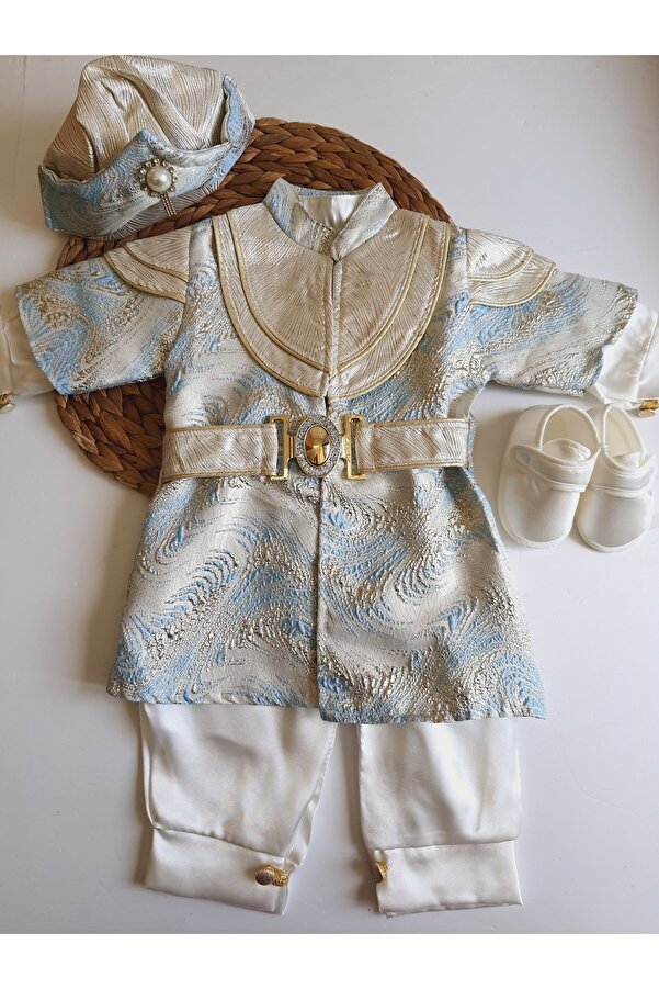 PİLEKİ BABY (patikli) 0 6 Ay Ve 1 Yaş Mevlüt Ve Sünnet Kıyafeti Bebek Mevlütlük Sünnetlik Takım