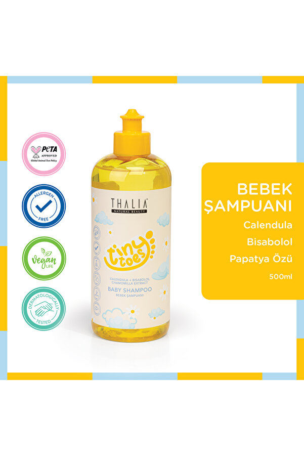 Thalia Calendula & Papatya Özlü Bebek Şampuanı 500ml