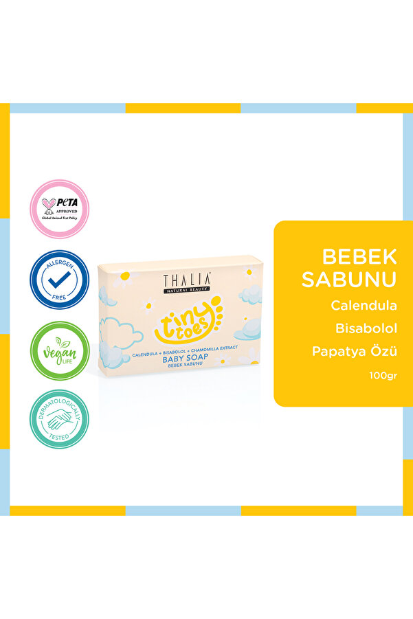 Thalia Calendula & Papatya Özlü Bebek Sabunu 100gr