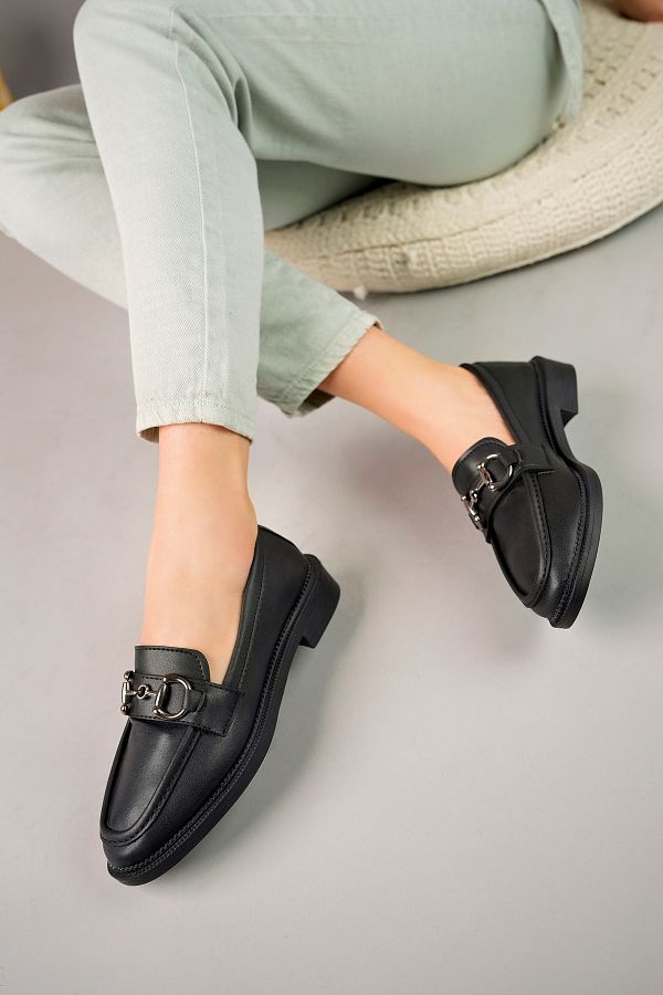 EDS Shoes Women s Loafer Moccasin Casual Buckle Casual Shoes Oxford Women s Shoes Trendyol