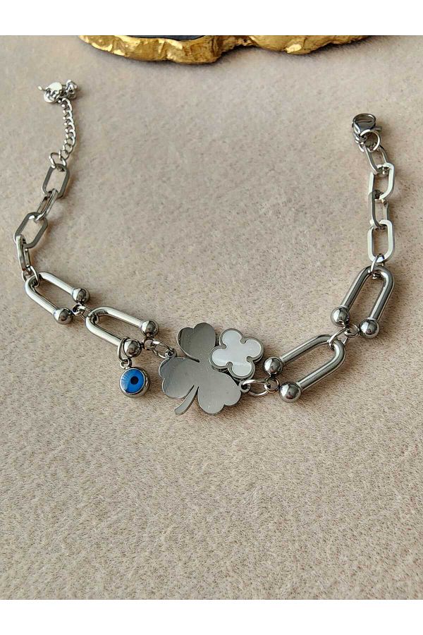 Tiffany clover bracelet on sale