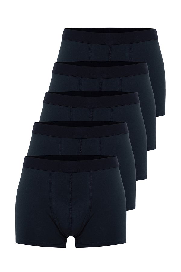 Trendyol Collection-Navy Blue Boxer 5 csomag - TMNAW21BX0018 1