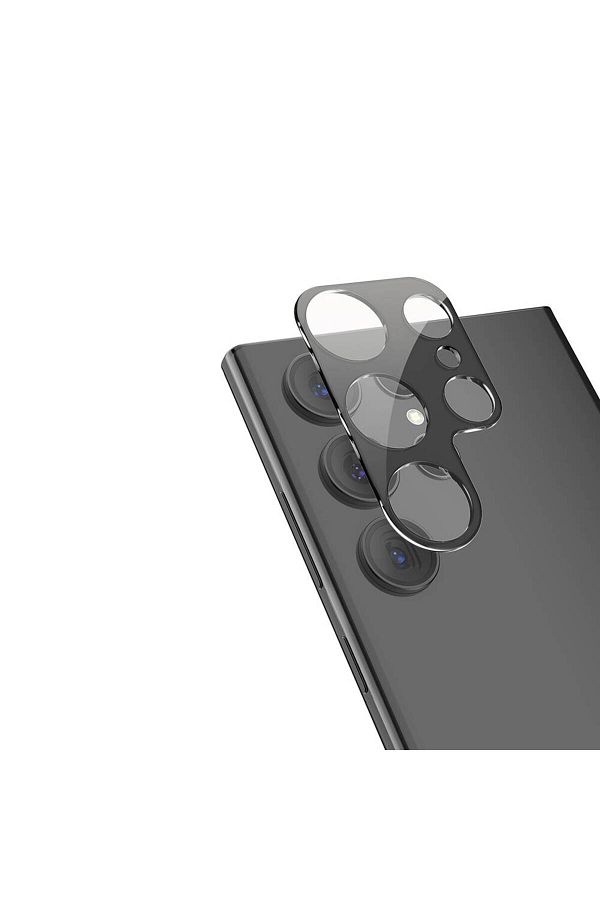 ZM STORE-Galaxy S24 Ultra - 3D Camera Lens with Black Frame 1