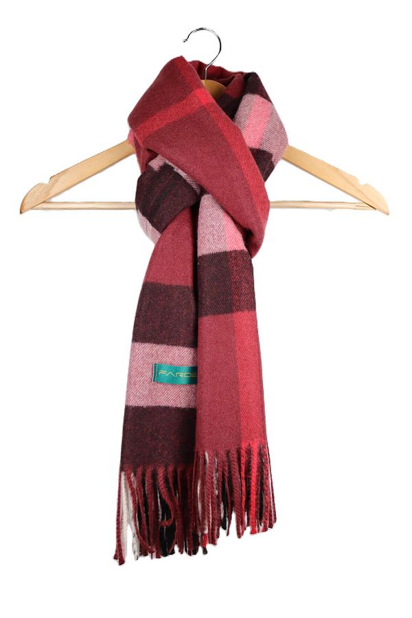 Burberry claret scarf outlet