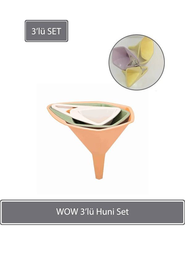 Miningaa-WOW 3 Pieces Nesting Funnel Set 1