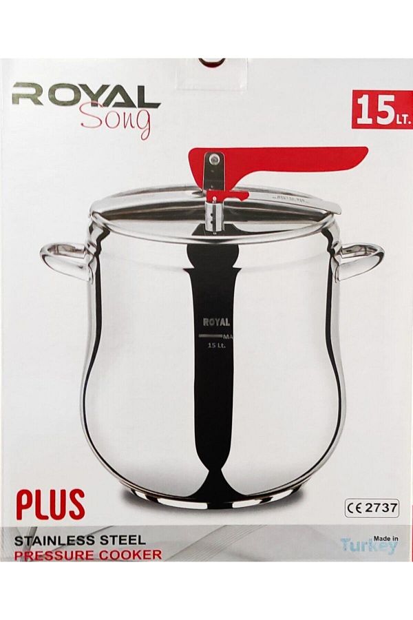 Pressure cooker 15 ltr top