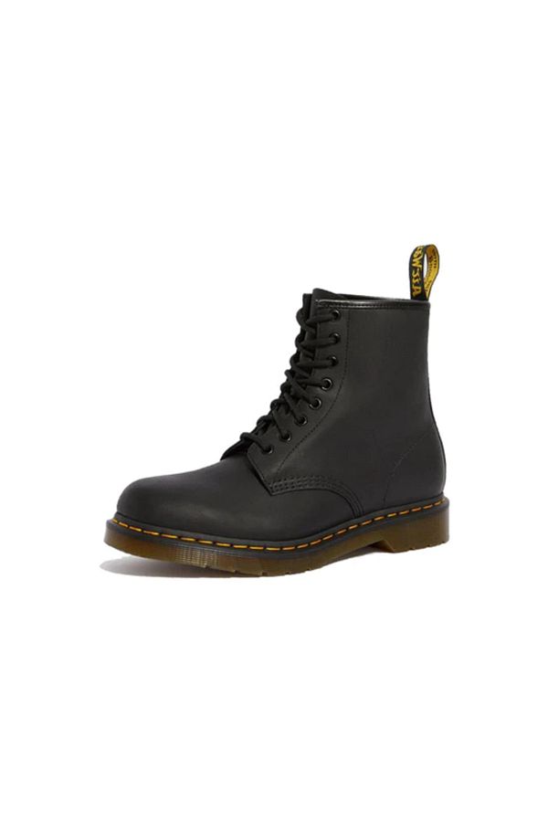 Dr. Martens-Stiefel & Stiefeletten Unisex Schwarz Greasy 1
