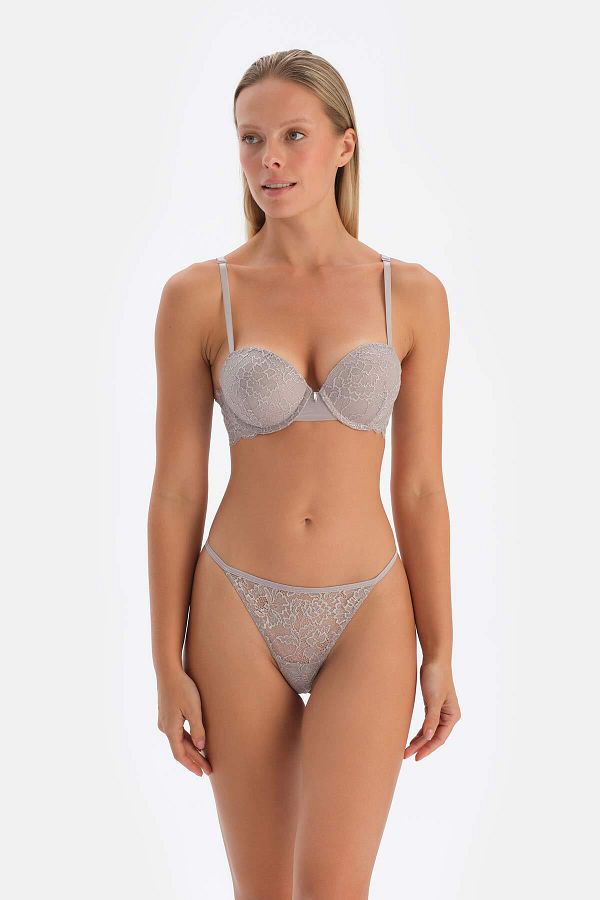 Dagi-Light Gray Lace String 1