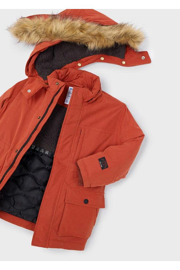 Boys fur parka 2025