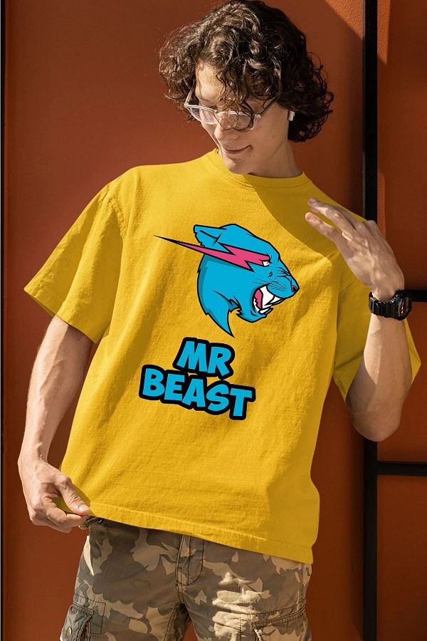 Mr beast yellow hoodie hot sale