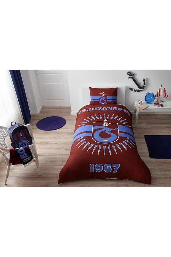 Taç-Σετ Παπλωματοθήκης Trabzonspor Shining Sun Cotton Licensed 1