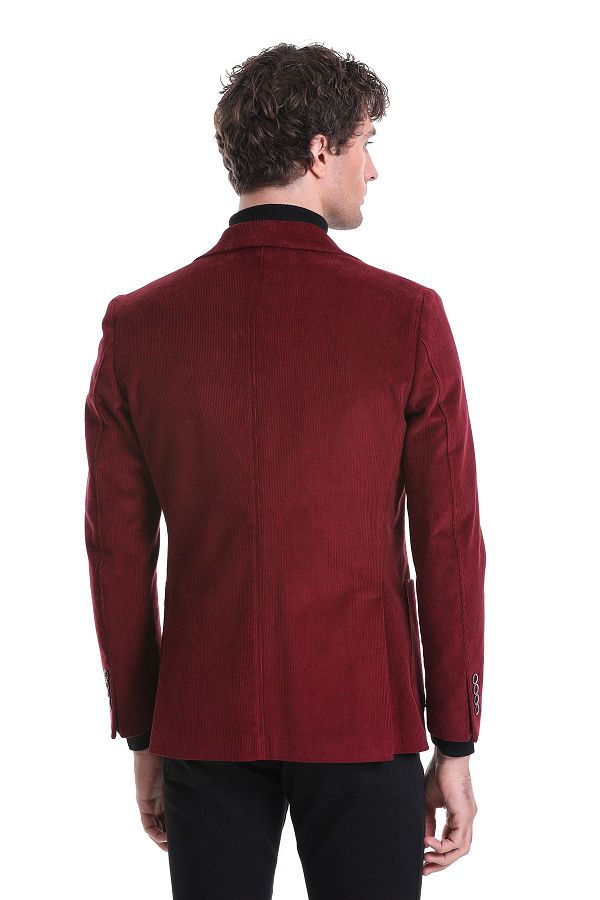 Claret velvet coat shop