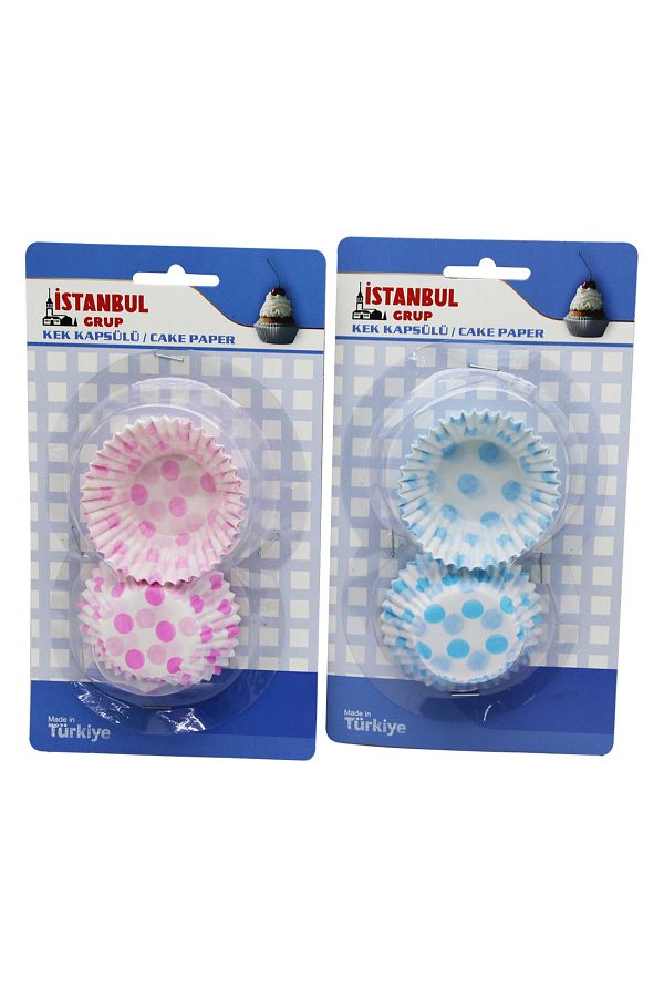 Nisfi Kutur-Sbl Blue Color Chart - Medium Muffin Paper Cake Capsule Sblshp 1064356 1