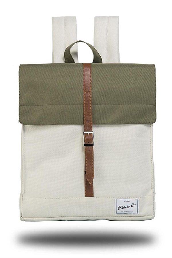 Fudela-Mbs Khaki Cream Backpack 1