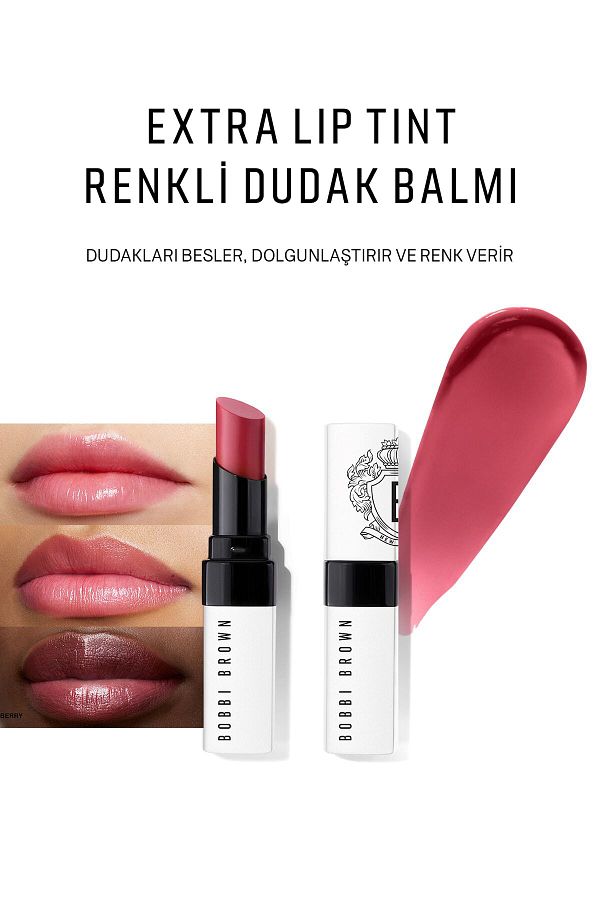 BOBBI BROWN-EXTRA LIP TINT BOTANIC OIL COMPLEX COLORED LIP BALM - BARE RASPBERRY PSSN556 1