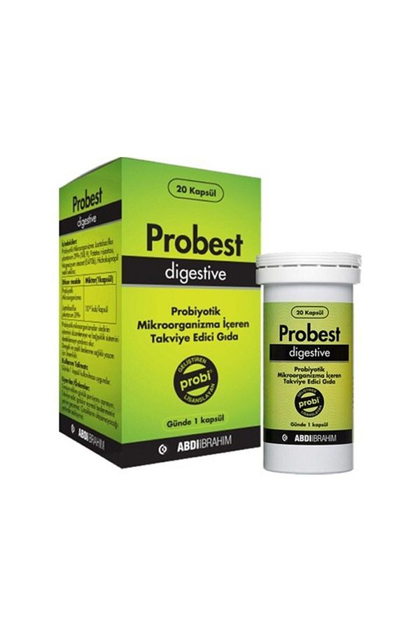Probest-Digestive Probiotic 20 Capsules8699514150800 1